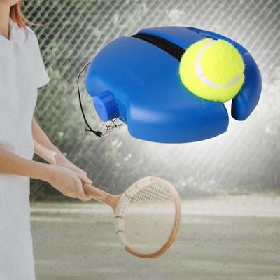 Tennis Trainer Rebound Ball con corda Practice Rebounder Baseboard per gioco singolo
