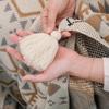 Bohemian Ethnic Knitted Throw Blanket - Nordic Shawl, Air Conditioning Cover, Tassel Bed End Blanket for Homestay.