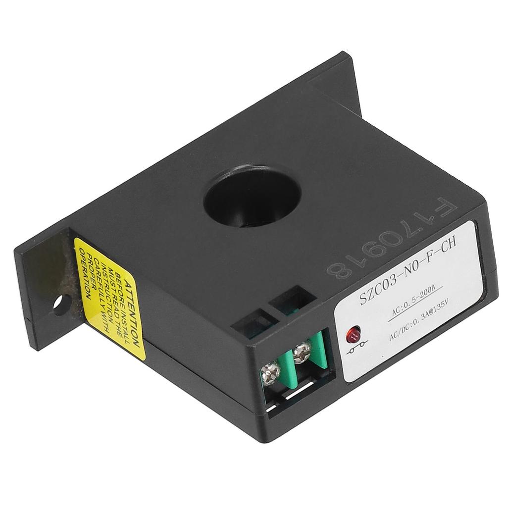 SZC03NOFCH 0.5200A AC Current Sensing Switch Self Powered Current Mutual Inductance Switch