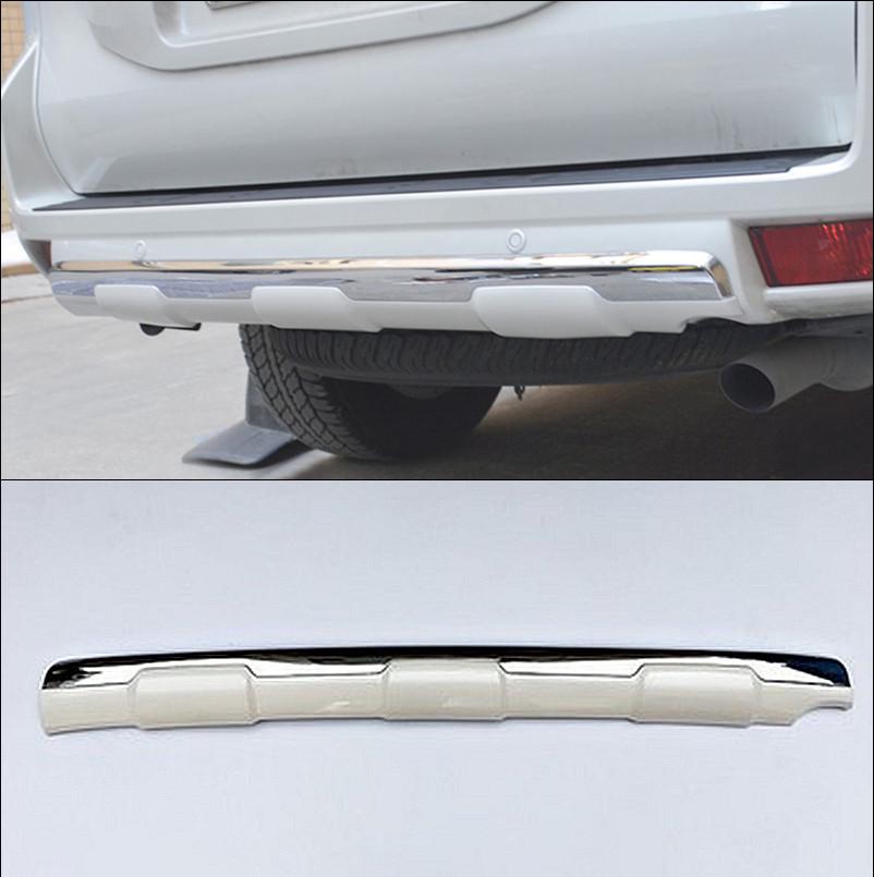 Compatible Front & Rear Bumper Guard for Toyota Prado 2014-2022 Models 3.5, 2700, 4000 - Bumper Modification Kit
