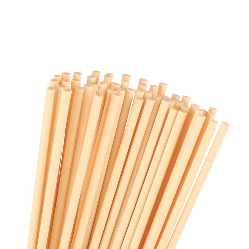50Pcs/Pack Diffuser Sticks , Fragrance Refill Fibre Reed Thick Aromatherapy Diffuser Sticks For Diffuser Oils Home Decoration