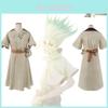 Dr.stone Anime Cosplay Kostüm Set Komplettanzug Cosplay für Shi God Senku