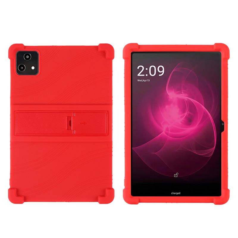 

Для T-Mobile REVVL TAB 5G чехол 10,36-дюймовый планшет противоударный чехол T-Mobile REVVL TAB 5G мягкий силиконовый подставка защитный чехол красный
