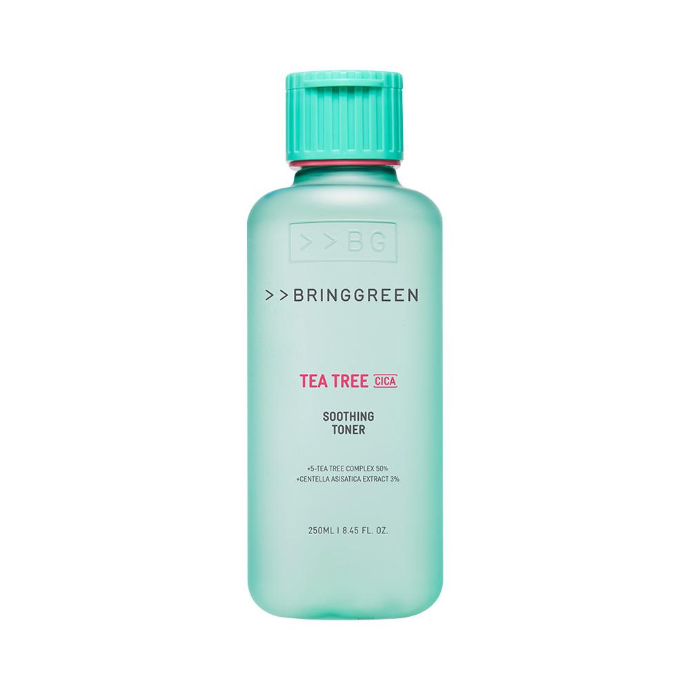 Bring Green Tea Tree Cica Soothing Toner   Cream Set 100ml   2ea + 3ml Serum