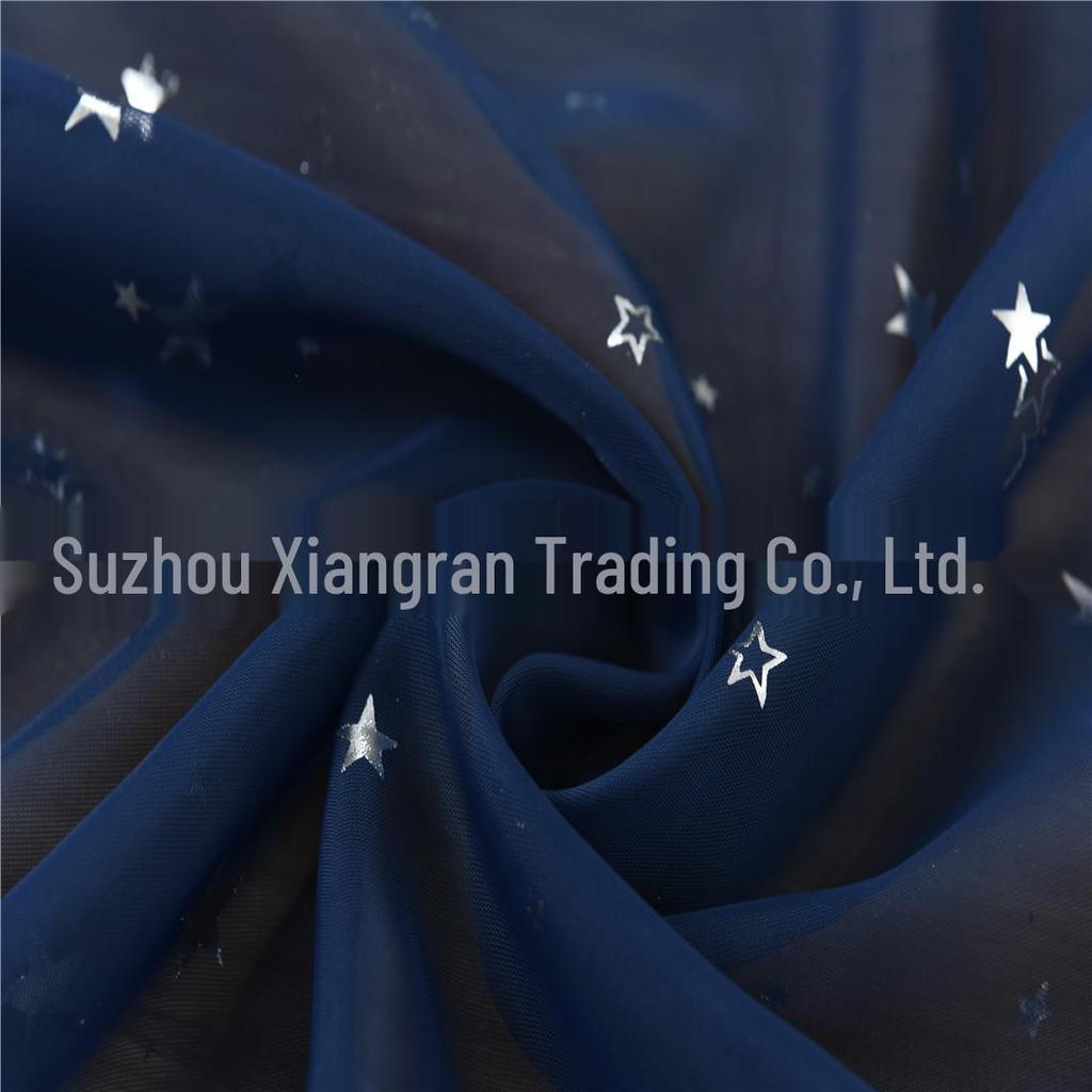 2025 Pastoral Fresh Star Curtain for Living Room and Bedroom