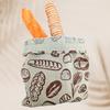 Multipurpose Beeswaxs Food Wraps for Bread Storage Organic Cotton Flax Bag Keeps Baked Goods Long Time Storage
