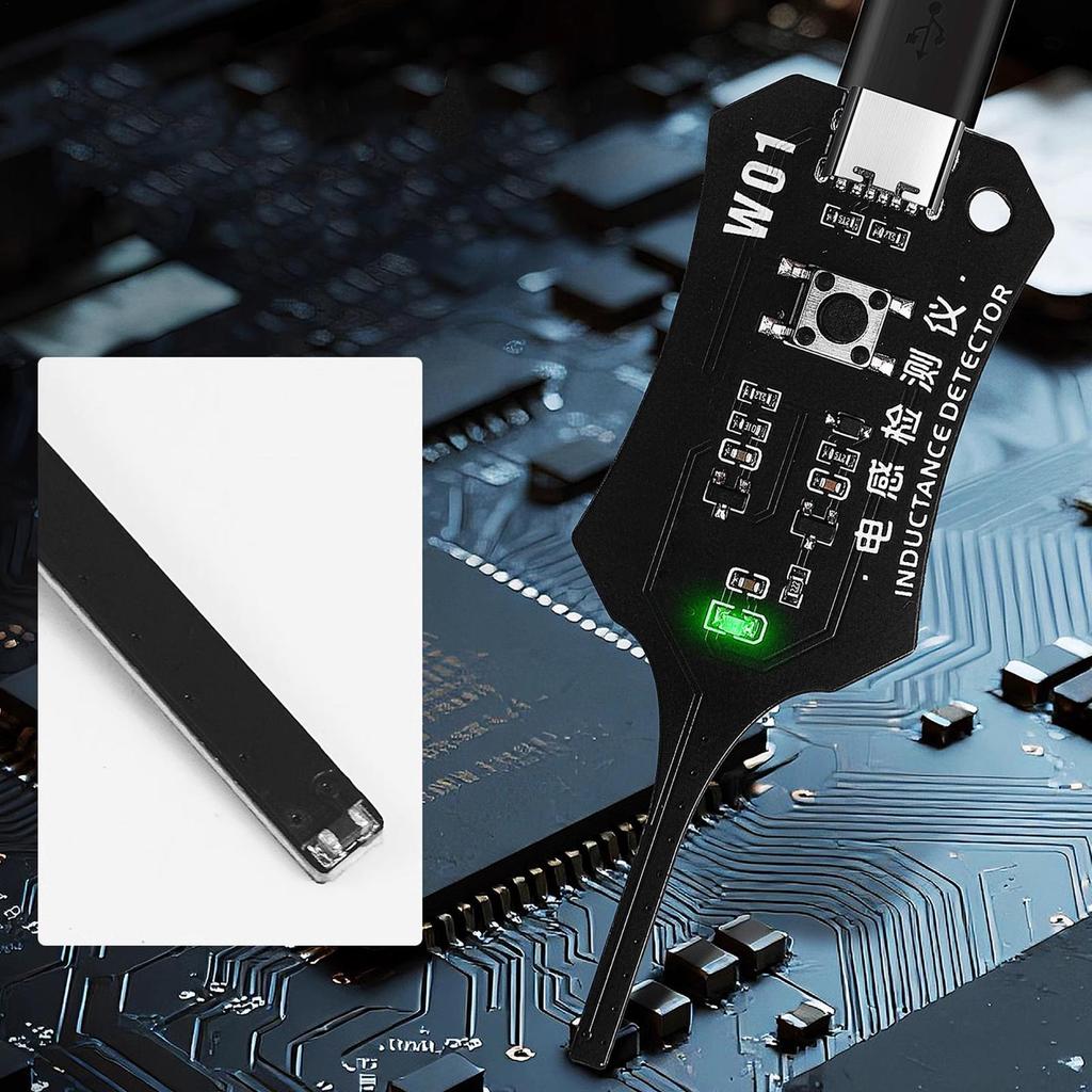 Motherboard Component Coil Tester High Sensitivity Accurate Detector Electromagnetic Induction Quick Fault Check Tool for Car