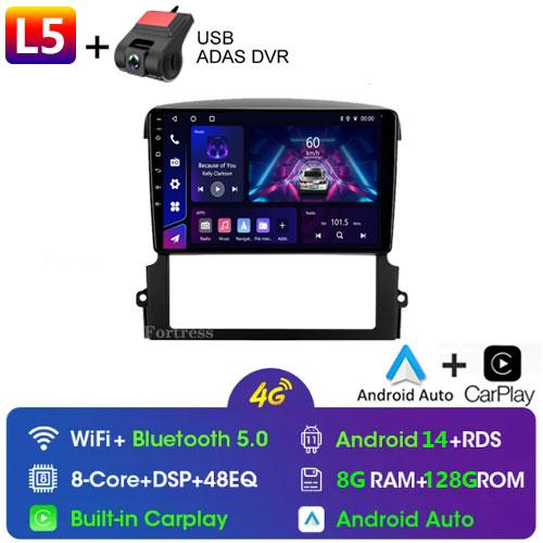 Android 13 For Kia Sorento BL 2002-2011 Car Radio Multimedia Navigation GPS CarPlay Stereo 2 Din Screen Head Unit