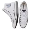 Converse Chuck Taylor All Star Alpargatas de Cano Alto Simples e Versáteis Unissex Branco