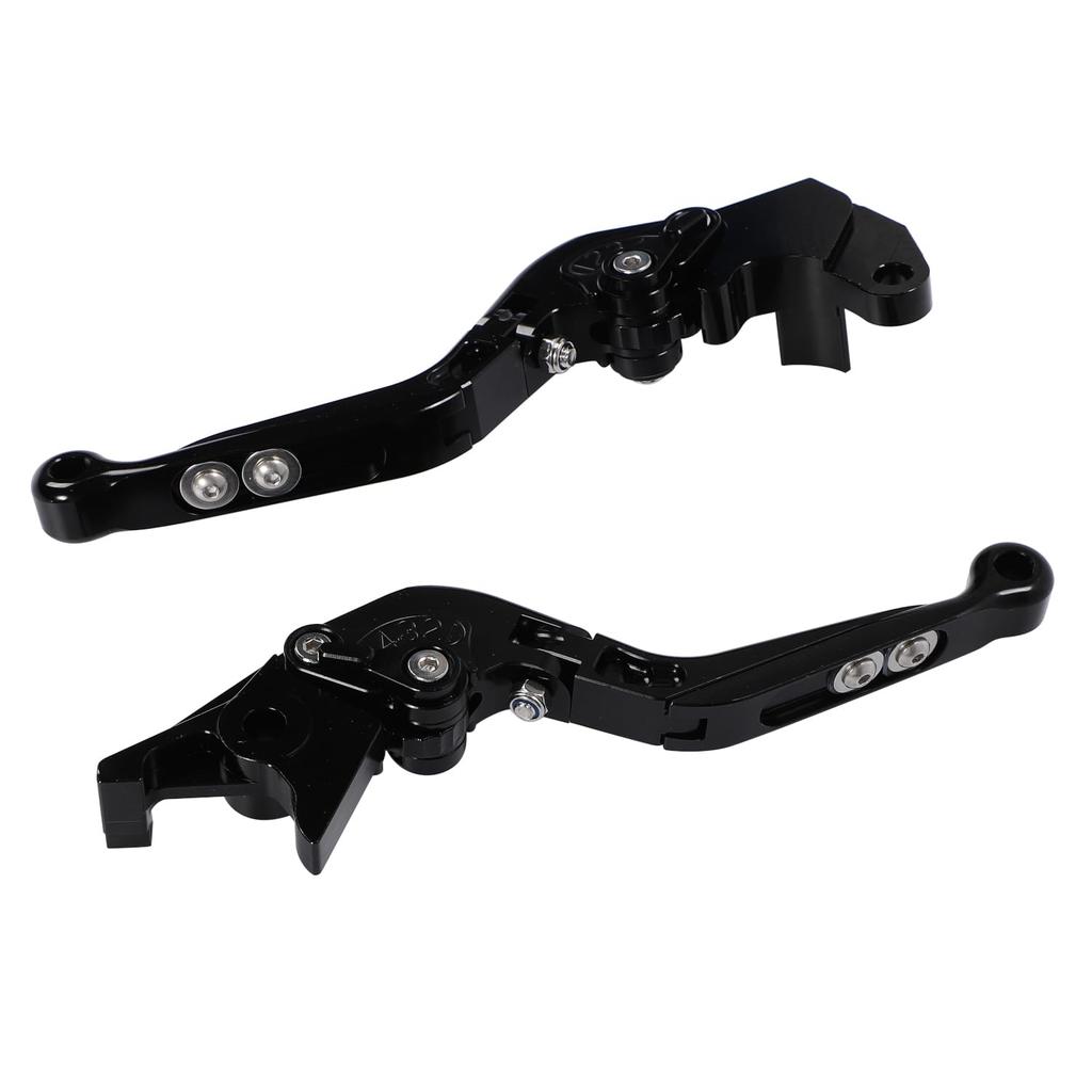 Nakira Brake and Clutch Lever Set for and GSXR GSX250R, V-Strom250, GSR250, (Black)