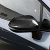 Carbon Fiber Side Mirror Cover Glossy Real Wing Mirror Cap Replacement Cover for Toyota Corolla Yaris GR Matte Elegant Outside Mirror Cover Trim Trim,