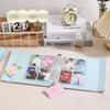 Binder A5 Photocard Collect Book Magnetic Buckle Large Capacity Card Holder PU Leather Idol Photo Card Collection Album ZF932