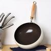 Traditional Belly Wok Non-Stick Thick Bottom Frying Pan Even Heating Iron