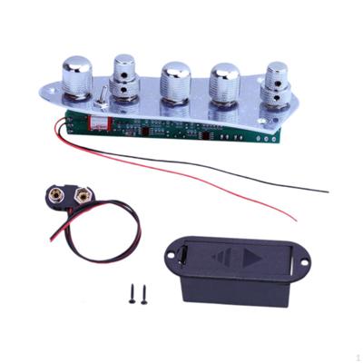 Ansamblu de circuit al plăcii de comandă încărcat pentru chitară electrică cu butoane Hardware cu fir
