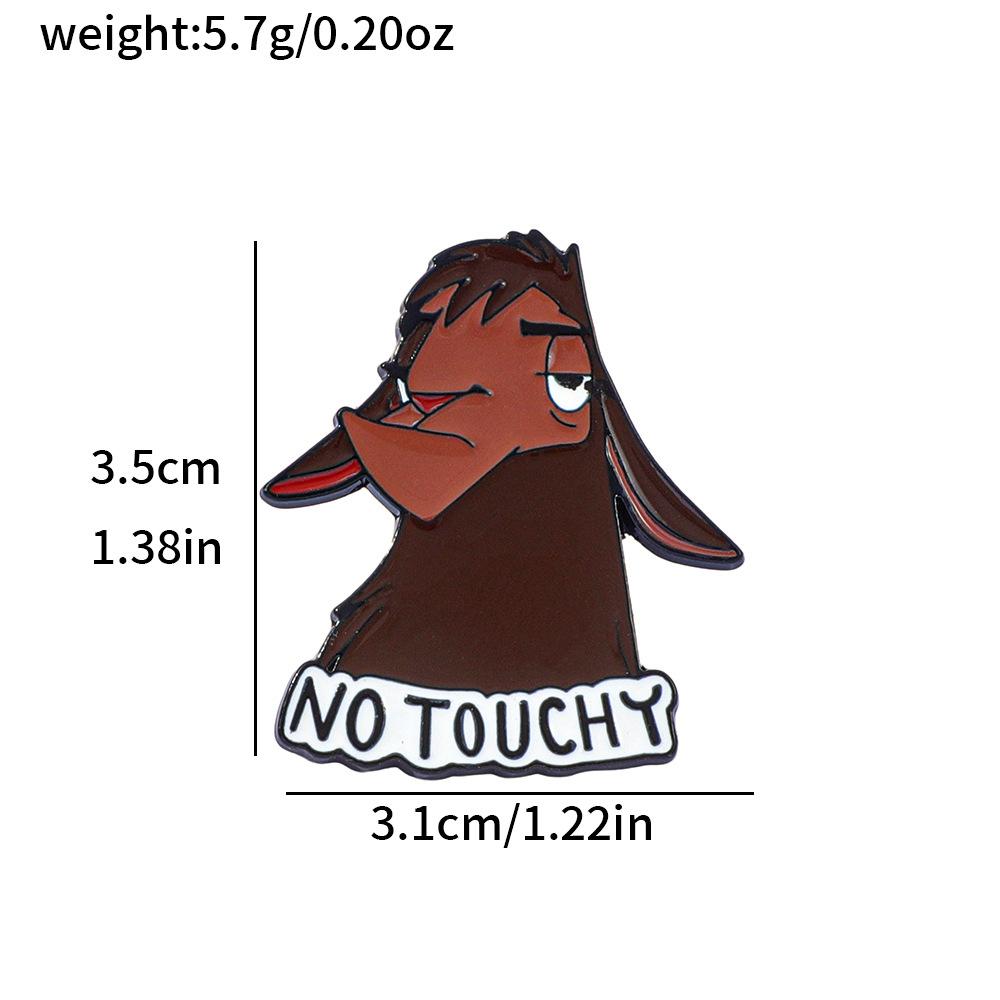 

Креативна особистість кігтями кота металева значок форма кабана Пумби яка сплав брошка шпилька прикраса