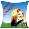 45x45cm Candy Candy Polyester Cushion Cover Children's Room Decoration Pillow Case Living Room Chair Sofa Home Decoration 1007