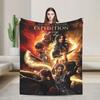 Warm Soft Blankets Airplane Travel Clair Obscur Expedition 33 Game Bedding Throws Flannel Bedspread For Home Decor Sofa Bed