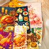 50 Thanksgiving Themed Turkey Pumpkin Idyllic Wall Decorative Cards Postcards