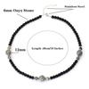 Unique New Natural Stone Necklace For Men 19 Inches Short Choker Collar Perfect Gifts For Boyfriend Lucky Amulet Colar Joias