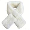 Thickened Neck Scarf Faux Mink Fur Faux Rabbit Fur Scarf Neckerchief Wrap  Autumn Winter