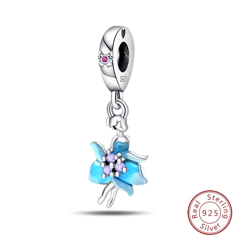 100% Copper Butterfly Fairy Dream Ocean Shell Pearl Mermaid Sea Turtle Sunflower Charms Beads Fit Qikaola Bracelets