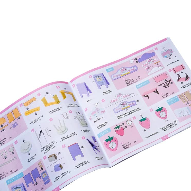 DIY Miniature House Dollhouse DG Series (Nancy Sweet House) - Includes Japanese Instructions