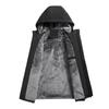 Men's Fleece-Lined Hooded Casual Jacket - 2026 Autumn/Winter Collection