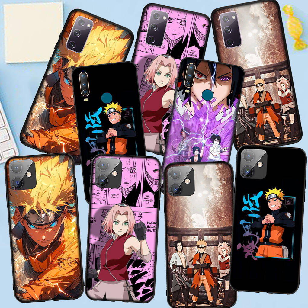 Phone Case for iPhone 17 15 16 Plus Redmi Note 14 12 11 13 Pro Max Huawei P30 P20 Lite OPPO A60 A40 A80 A18 A16 A54 Haruno Sakura Poster Naruto Cover