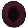 Simple Winter Autumn Imitation Woolen Women Men Ladies Fedoras Top Hat Jazz Caps European American Round Caps Bowler Hats