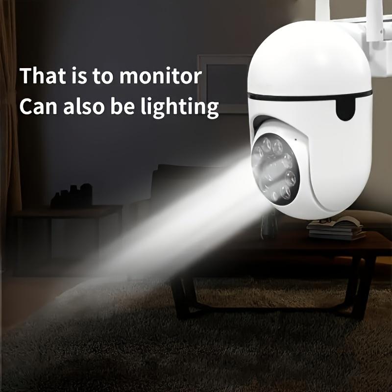 1/2/4 PCS 1080P Security Camera Wired, 2.4G/5G WiFi Home Surveillance Cam with 360° Pan/Tilt, Color Night Vision, Motion Detection, SD/Cloud Storage