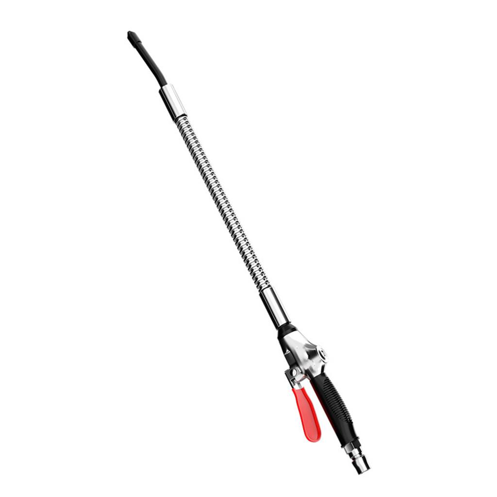 Extendable Air Blow Guns Extensible Nozzle Pneumatic Compressor Tool Antislip Rubber Handle Suitable For Various Angles
