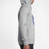 Air Jordan 11 Fleece Hoodie Casual Sports Fleece Lined Pullover Sweatshirt Men's Gray 823715-063