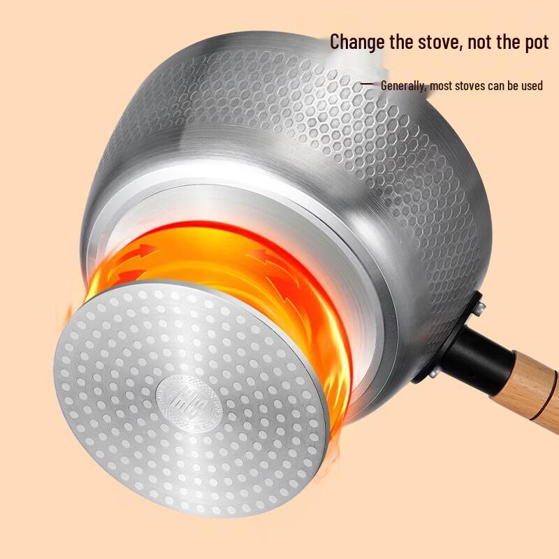 COOKER KING Japanese Yukihira Saucepan with Steamer