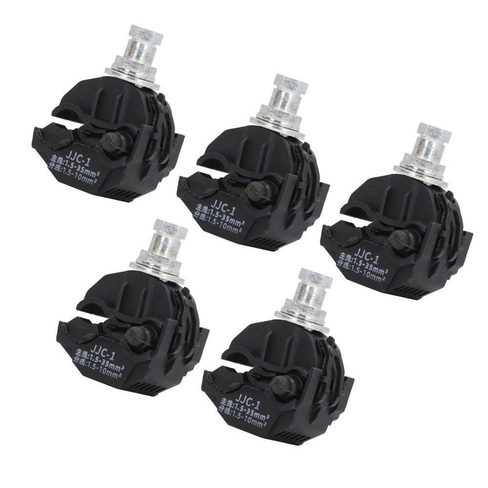 5 Piezas Material Aislante Aislamiento Perforante Abrazadera JJC-1 1KV Abrazadera Perforante Distribución de Energía