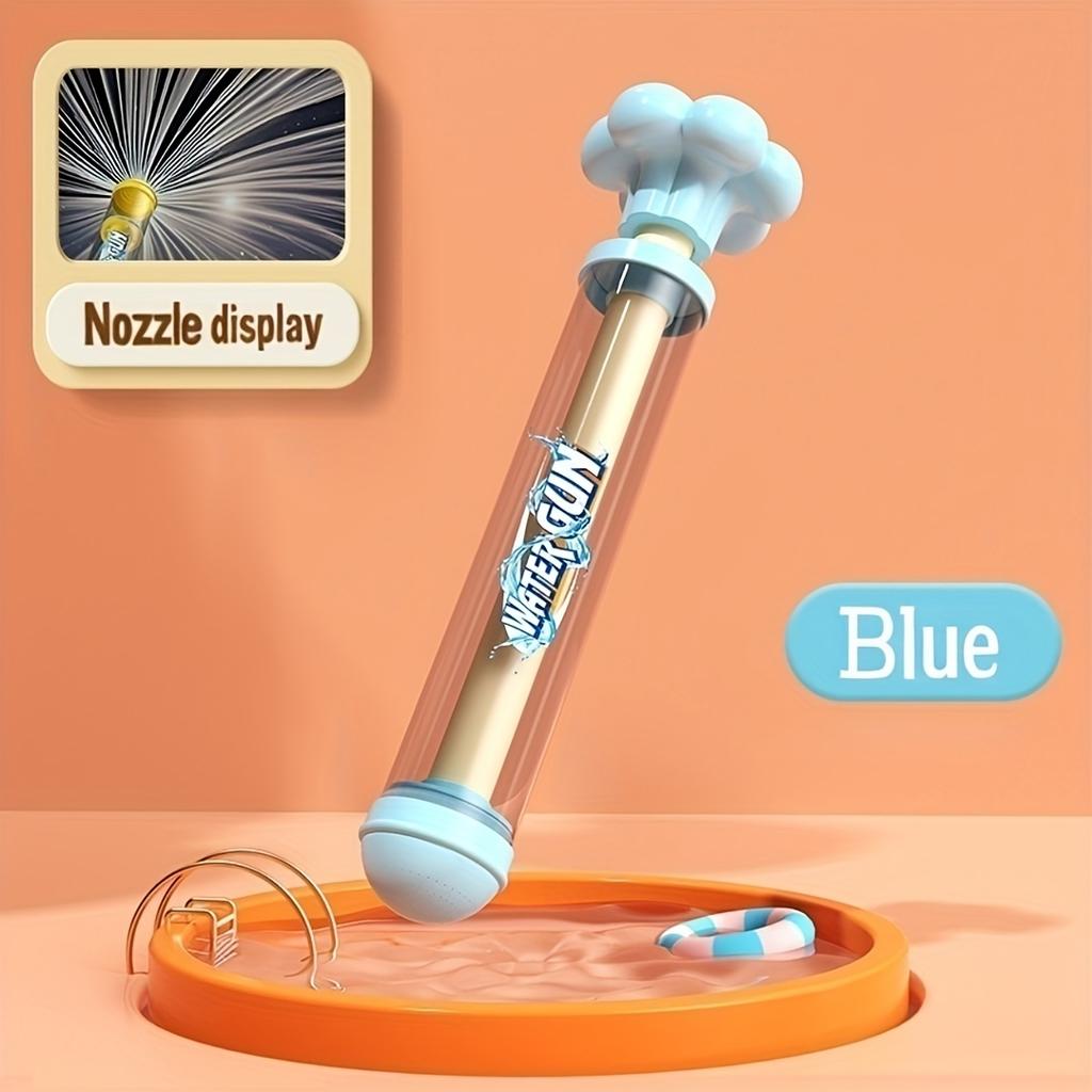 Water Pull-Out Gun Children'S Summer Pool Toy Water Gun With Flower-Shaped Handle Suitable For Swimming Pools Parties Suitable For Couple