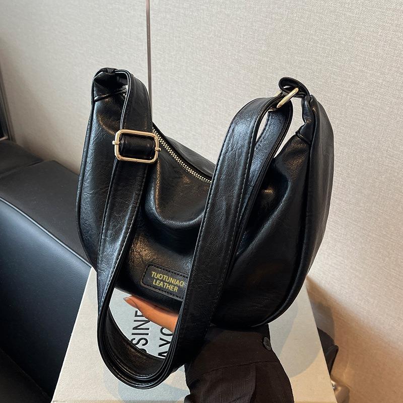Niche Underarm Bag Women's New Fashionable Retro Dumpling Bag High-end Versatile Single Shoulder Messenger Bag