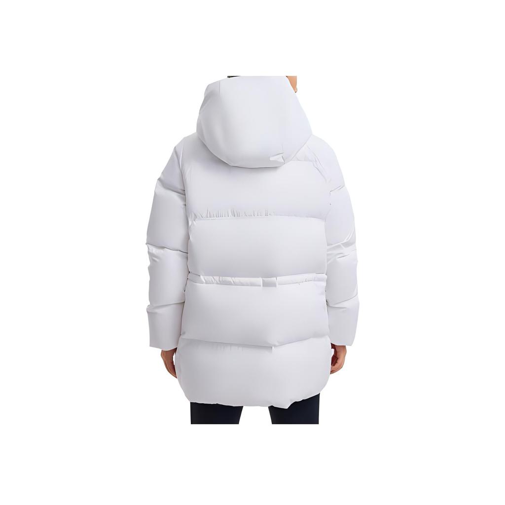 Li Ning Thickened Warm Trendy Casual Mid-Length Duck Down Jacket Unisex Outerwear AYMS032-5