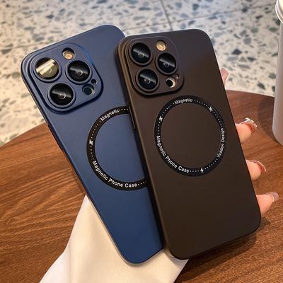 The Fashionable Magnetic Lens Film Is Suitable for The Full Cover of Apple 14promax Phone Cases and The Anti-drop 12 Protective Case of IPhone13
