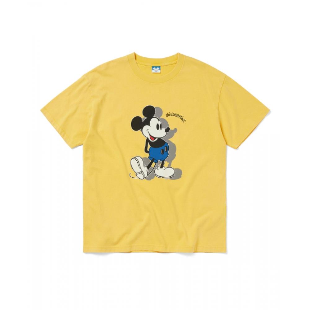 Thisisneverthat Tnt Mickey Classic Tee Yellow S