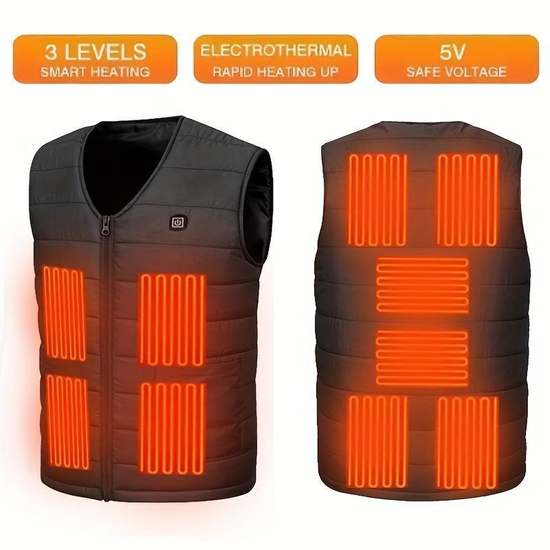 F 17896 Usb Heated Vest Smart Thermostat Heating Apparel