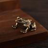 Frog Copper Frog Copper Flower Skin Frog Handicraft Water Frog  Desktop Gift