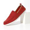 Fashion TWBEB Fashion Shoes Men Loafers Canvas Shoes Men Casual Shoes Flat Slip On Male Footwear