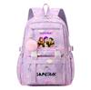 Anime K-Pop Demon Hunters Printed Backpack Large Capacity Waterproof Bookbag Student Boy Girl Schoolbag Outdoor Laptop Travel Bag Mochila
