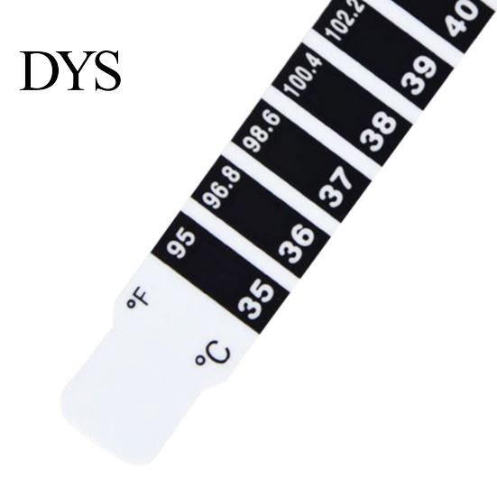 Temperature Measuring Stickers 10Pcs Test Accurate Digital Display Color-changing Reusable Body Convenient Adhesive Children Forehead Head Strips