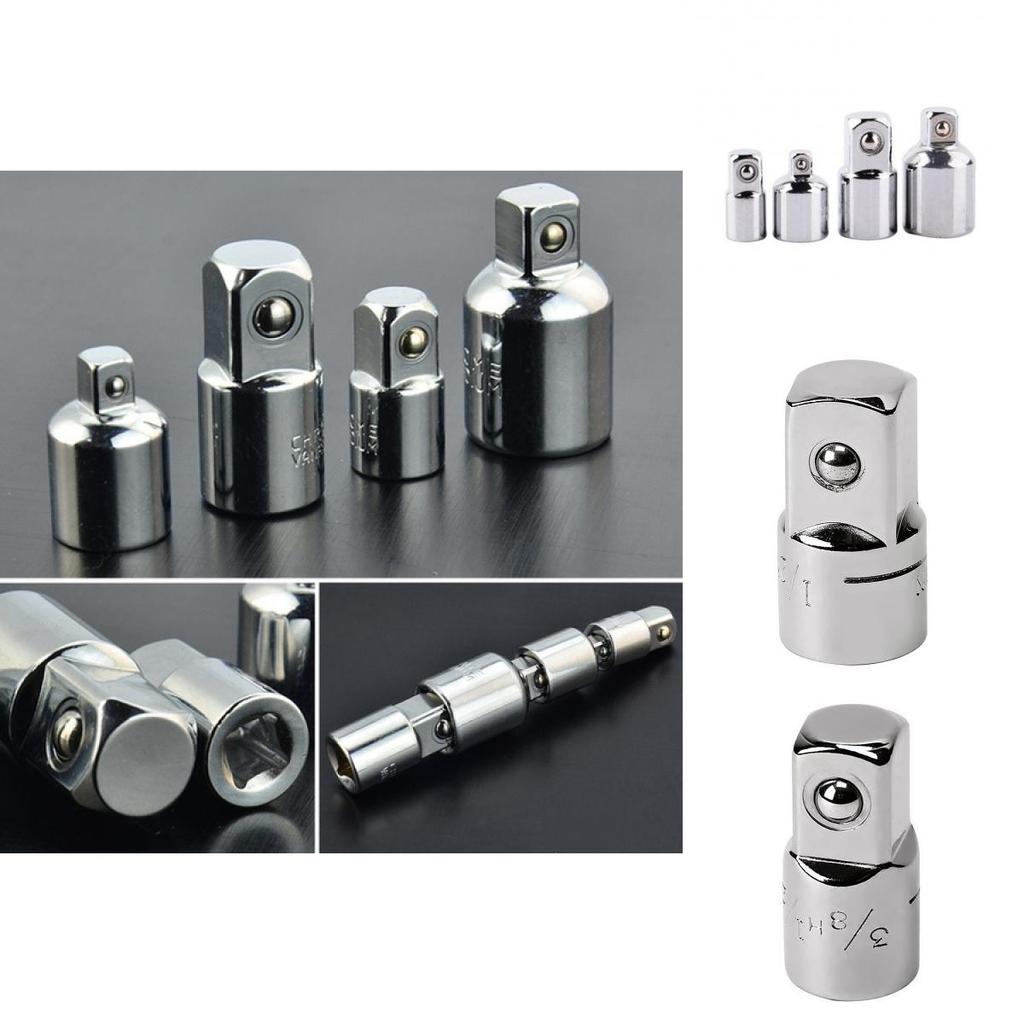 Hochwertiger legierter Stahl Steckschlüssel Ratsche Adapter Set Mehrere Größen für vielseitige Anwendungen