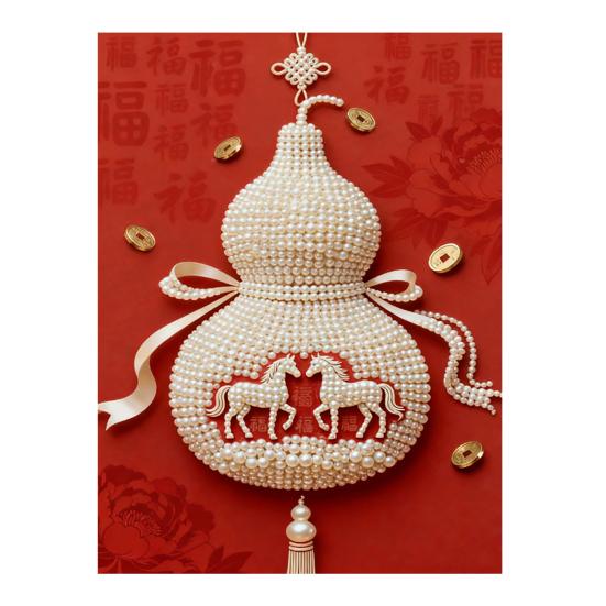 Kit de Pintura com Pérolas de Plástico para Adultos DIY Arte 3D com Pérolas Artesanato Pérolas de Plástico Tela Pré-Impressa Conjunto para Decoração de Casa Amantes de Artesanato