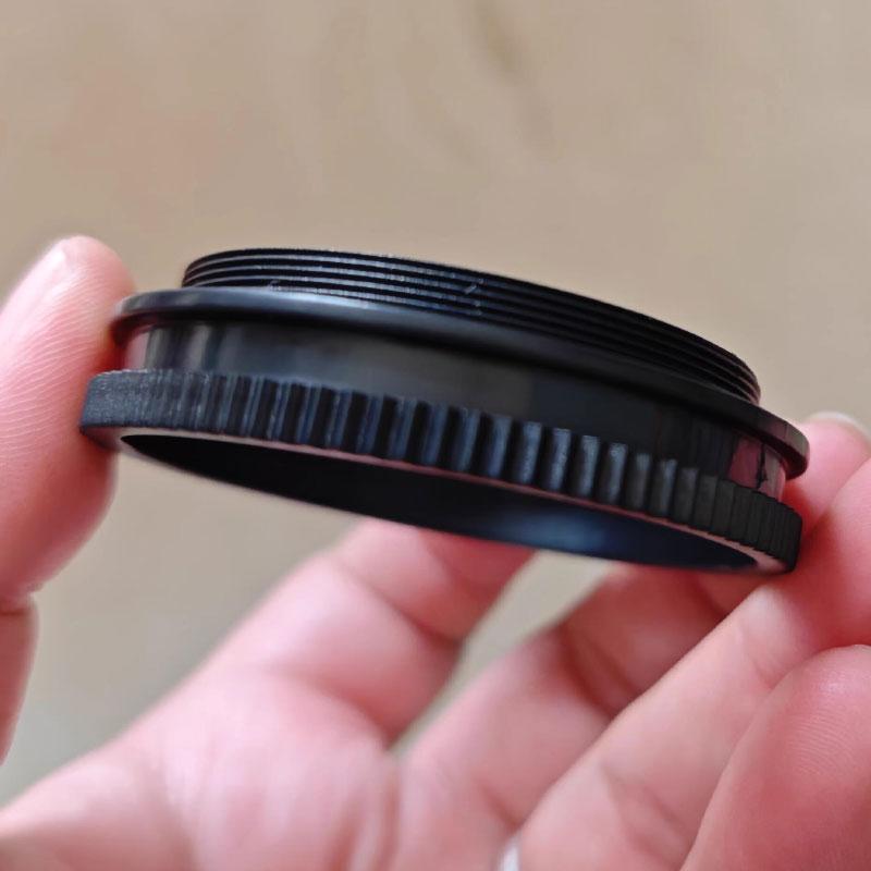 48mm Stereo Microscope Objective Lens Adapter Ring for Ring Lamp Connecting