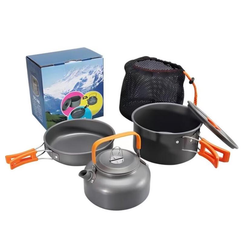 Brangdy Outdoor Cookware Set with Teapot