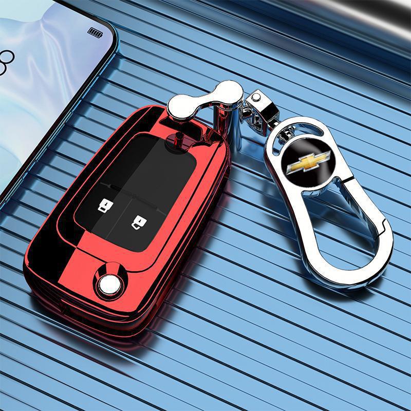 Chevrolet Sail 3 Key Case, Protective Shell, Fits 2015-2018 Models for Men and Women