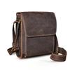 Herren Vintage Crazy Horse Oberleder Rindsleder Crossbody Sling Tasche 10 Zoll Umhängetasche Für Outdoor Reisen Geschäftsgebrauch